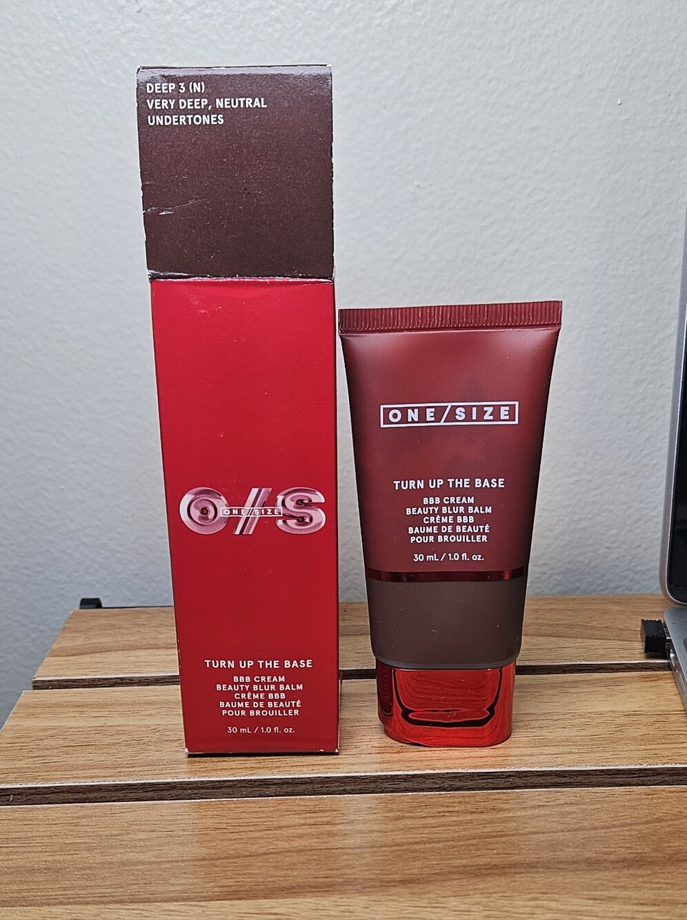ONE/SIZE Turn Up The Base BBB Cream In Deep 3 (N) Very Deep, Neutral 30ml